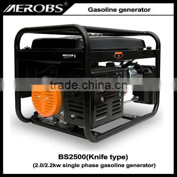 Knife Type 2.0 2.2kw BS2500 Recoil Start Gasoline Generator photo-3