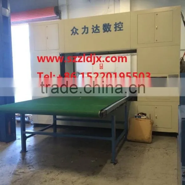 Automatic Cutting Machine Sponge PVC EVA Leather Industrial Fabric Cutting Machine photo-2