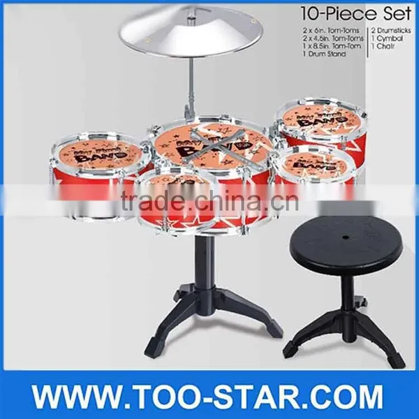 Children Toys Drum Set Boys Girls Play Music Develop Intelligence Drum Kit photo-3