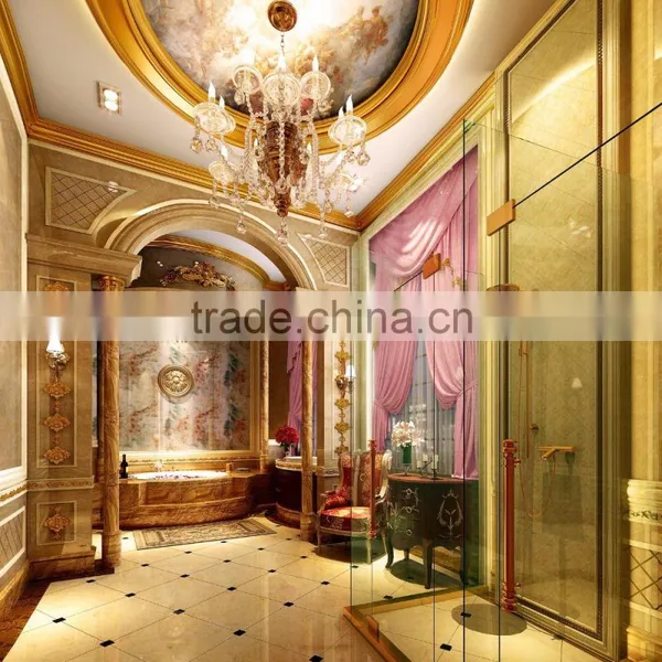 Luxurious 3D Rendering Villa Living Room Design photo-2