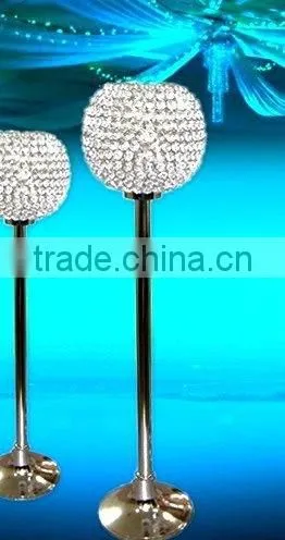 Crystal Ball Candle Holder Centerpiece . photo-6