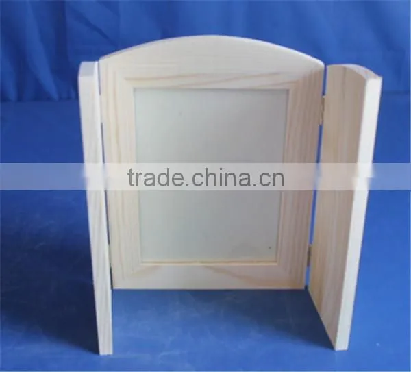 High Quality Unfinished Custom Pine Wooden Collage Photo Frames photo-3
