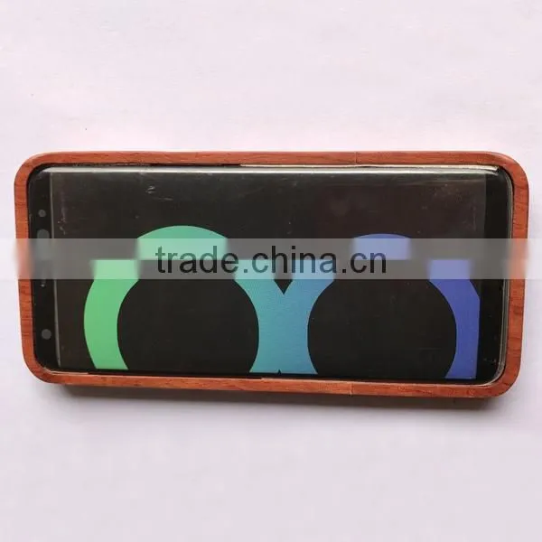 Wholesale PC up and Down Card Wooden Shell for Samsung S8,wooden Cell Phone Case photo-2
