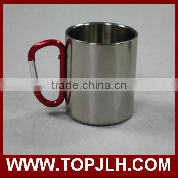Sublimation Climbing Carabiner Mug Stainless Steel Custom Metal Mug photo-4