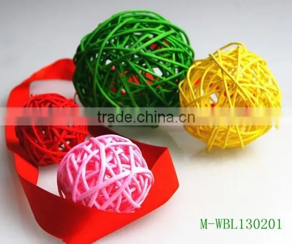 Cheap Wicker Rattan Balls & Christmas Decorative Wicker Balls photo-2