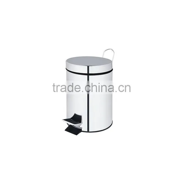 5L Medium Silvery Pedal Trash photo-2