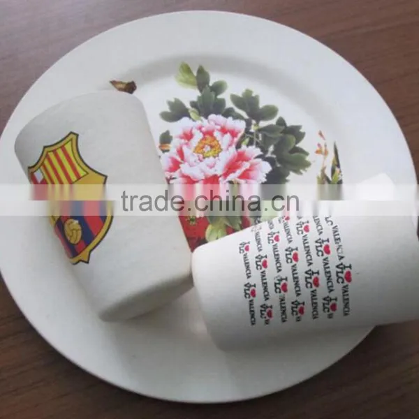 Long-lasting Hot Selling Inexpensive Bamboo Fiber Dinnerware Sets photo-3