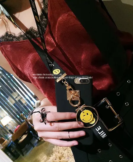 Plastic Hard Housing Cell Phone Cover Shell Mobile Phone Cases for IPhone7/7Plus/6/6s/6plus/6splus Neck Lanyard Rope photo-4