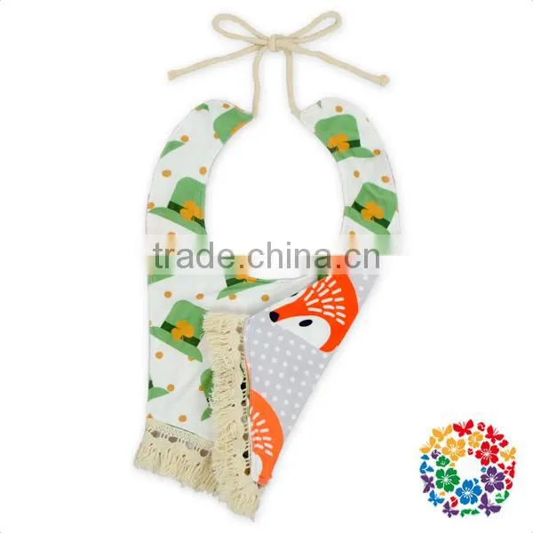 Wholesale Fancy Double Layers Baby Bibs With Tassels photo-3