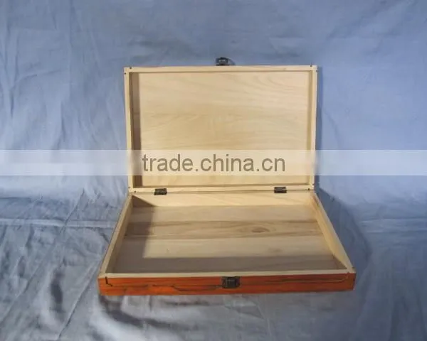 Wooden Box With Antique Latch photo-5