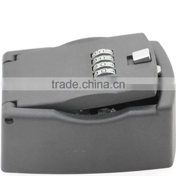 Wall Mounted 4 Digit Combination Key Safe Lock Storage Box High Security Zinc Alloy 450559 photo-2