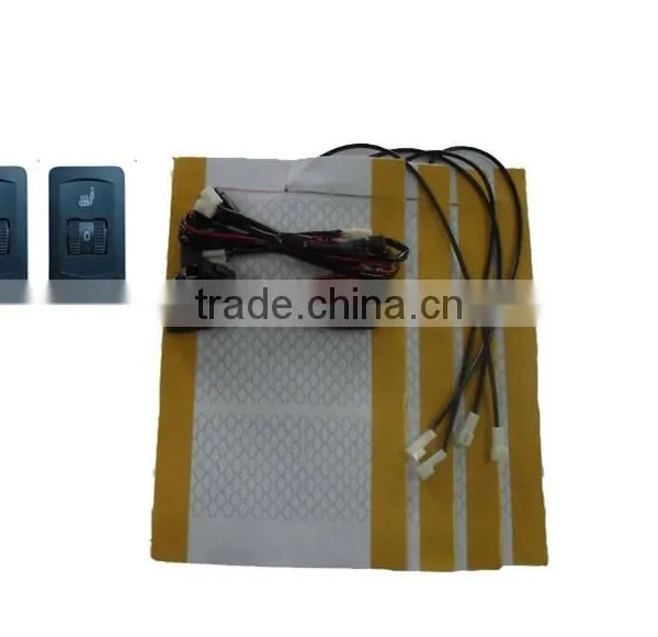 Car Heated Seat Pad,Rectangle Toyota Switch Auto Seat Heater,2 Pads For Toyota