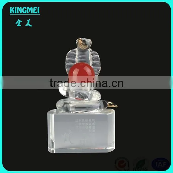 Custom Design Crystal Zodiac Dog for New Year Decoration photo-5