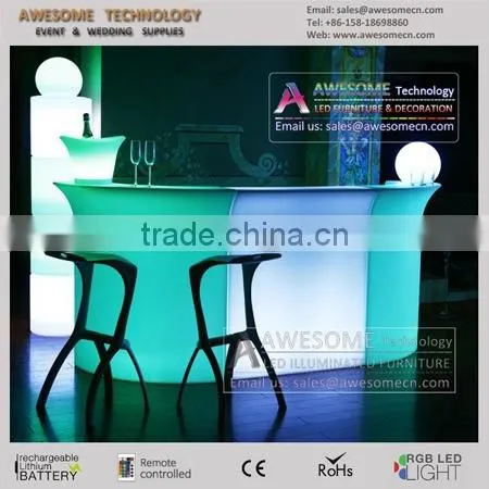 Led Lighting Modular Jumbo Bar Table / Bar Counter Set photo-2