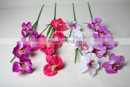 Vivid Orchid for Decoration Artificial Orchid Decorating Orchid Flower photo-6