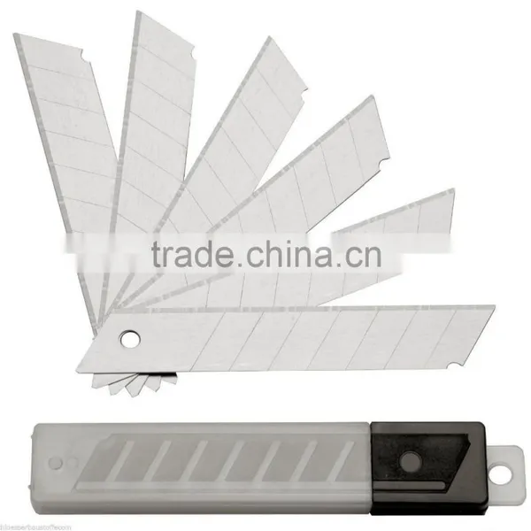 18mm Utility Knife Spare Blade With Plastic Case Package photo-3