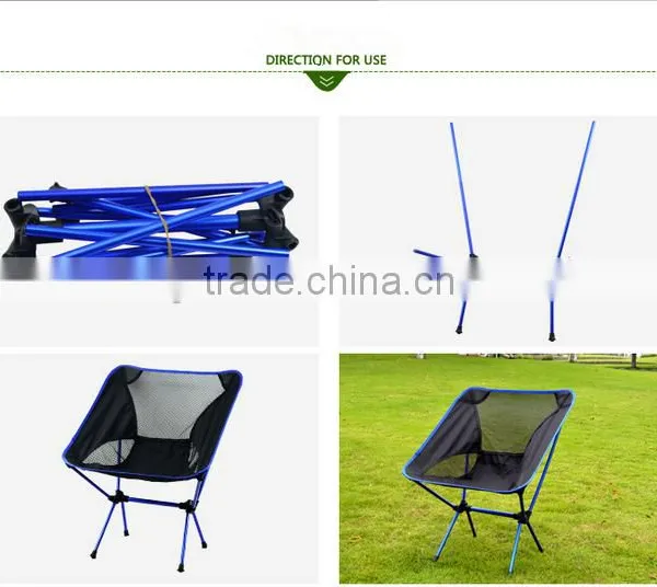 Fashion New Technology Aluminum Folding Fishing Chair Multifunctional Chair photo-3