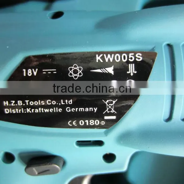 2014 New China Wholesale Supplier Power Tool Manufacturer 18V 4pcs Electric Power Tool Set photo-2