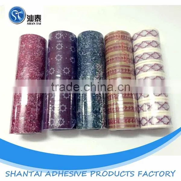 Popular Colorful Beautiful Stationary Official Tape With OEM Custom Size & Logo photo-2