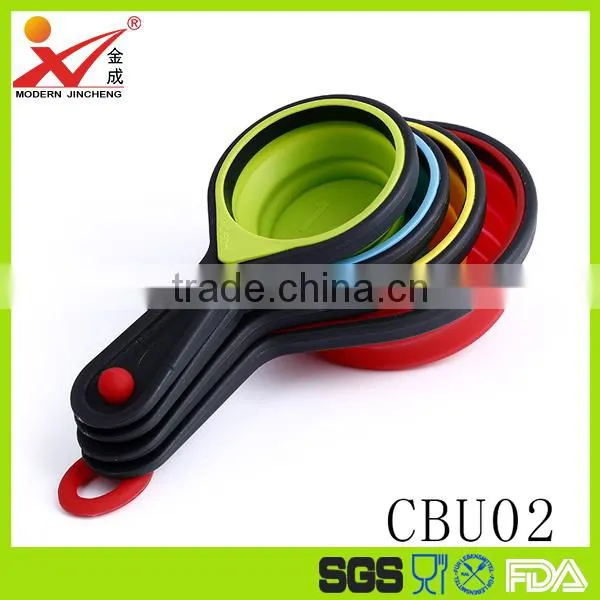 CBU02 4 PCS Silicone Measuring Spoons / Cheap Factory Price photo-3