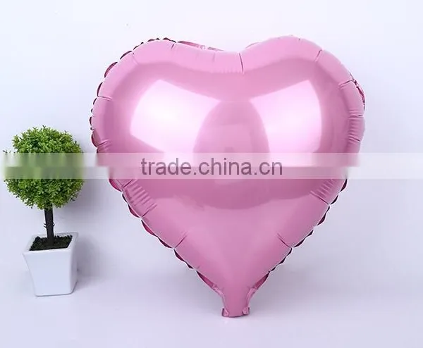 Metallic Heart Shape Helium Inflatable Foil Balloons Party Decoration Foil Balloons Wholesale photo-4