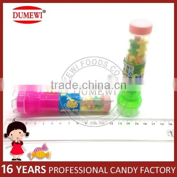Rainbow Color Pressed Candy Toy Flashlight photo-4