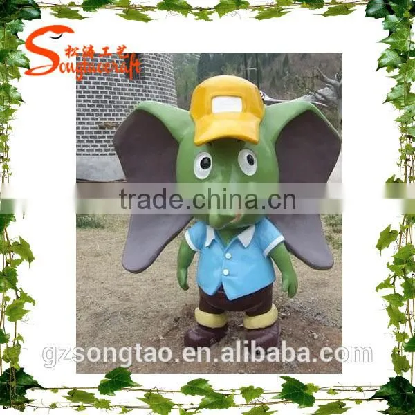 Guangzhou Wholsale Artificial Cartoon Statue Fiberglass Customized Cartoon Artificial Statue photo-4