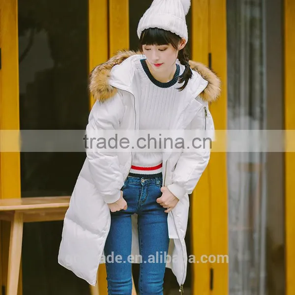 2016 New Winter Women Jacket Clothes Down Cotton Fur Collar Women's Coat Jacket photo-4