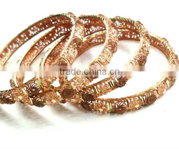 Yellow Color Plated Bangles, Dubai Jota, Pulseras De Plata Chapado, 14 Quilates Chapado En Oro Pulseras, Brazaletes Semanario