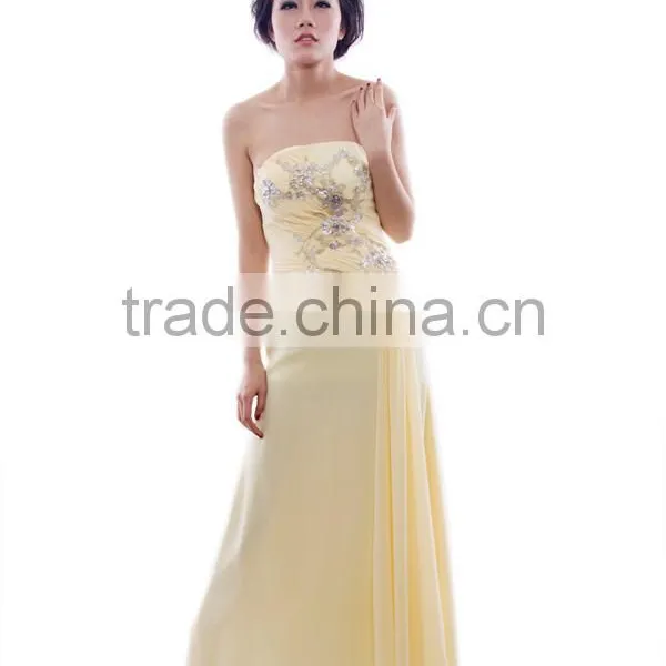 Lady Long Evening Dress,bridesmaid Gown, Bride Gown Evening Dress