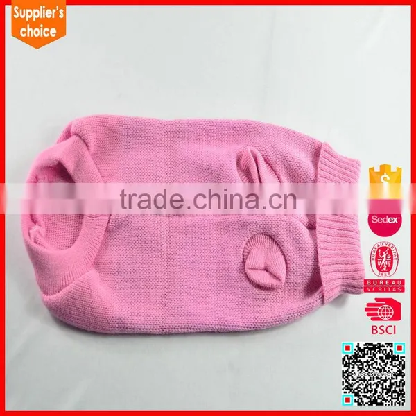 Latest Design Jacquard Hand Knitted Dog Sweater Free Pattern photo-4