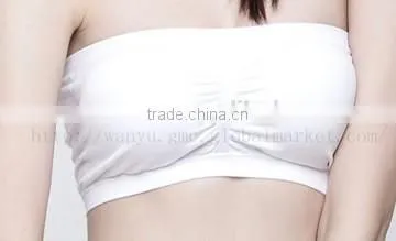 Seamless White Comfortable Modern Girls Tops photo-3