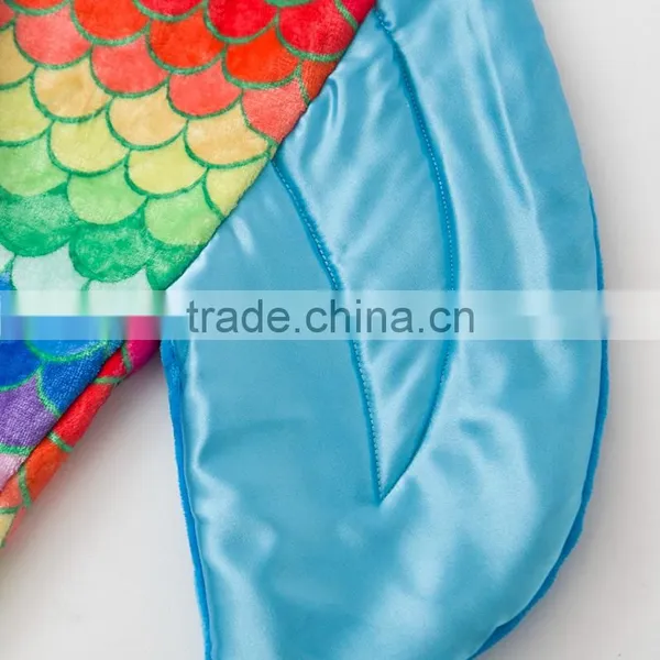 ShiJ Tails Rainbow Fish Blanket For Kids photo-5