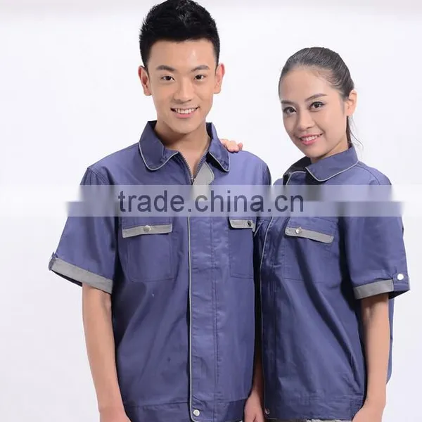 New Arival Best Price Poly Cotton Coveral Work Workwear Cheap Technician Uniform photo-3