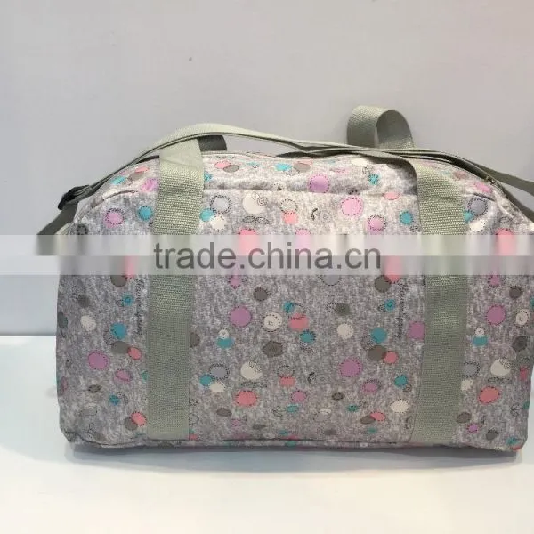2017 Hot Sales Wholesales Custom Polyester Travel Gym Duffel Sport Bag photo-2