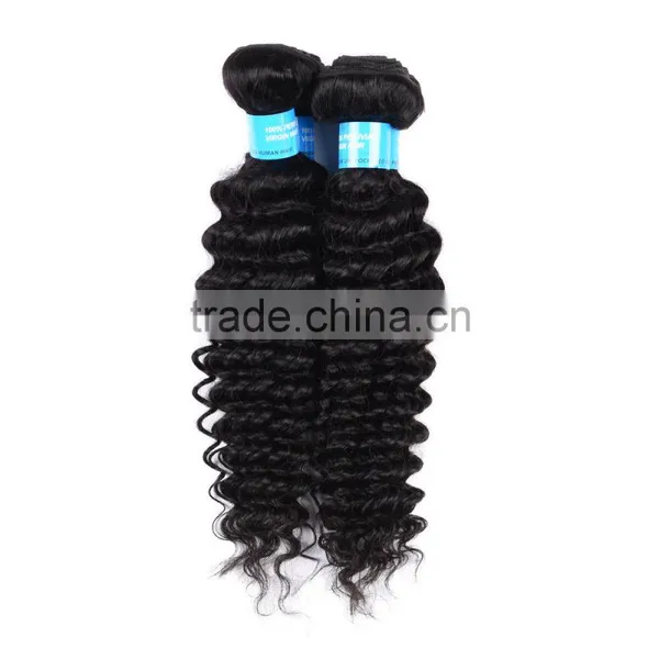 Double Drawn Weft Loose Wave 7A 8A Unprocessed Peruvian/brazilian Deep Wave Hair photo-3