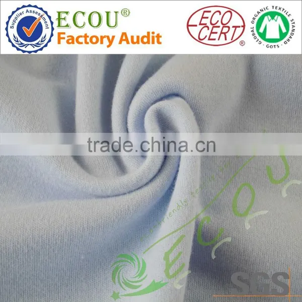 Custom Solid Cotton Knit Fabric