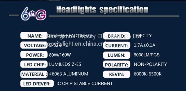 Car Accessories Automotive Led Light Bulbs h4 h7 Car Led Headlight photo-2
