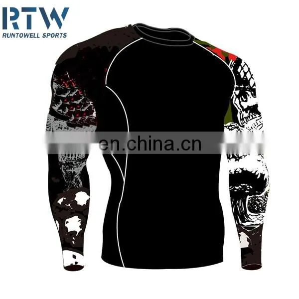 Blank Mma Rash Guard Manufacturer China, Rashguard Mma photo-3