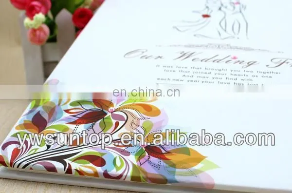 Creative Fingerprint Romantic Love Tree Design Wedding Guest Book Decorations photo-6