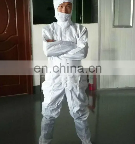 Nonwoven Disposable Cleanroom Garment for Electronic Factory photo-6