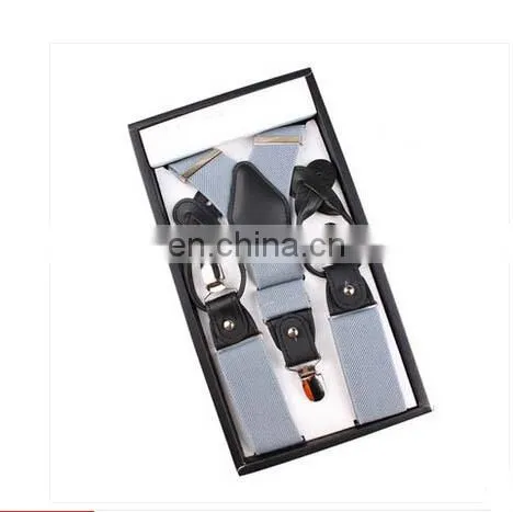 High-end Brand 6 Cllips European and American Style Suspenders photo-5