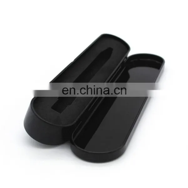 Shinny Black Varnished Rectangular Metal Tin Case With Hinge Lid and EVA Tray photo-4