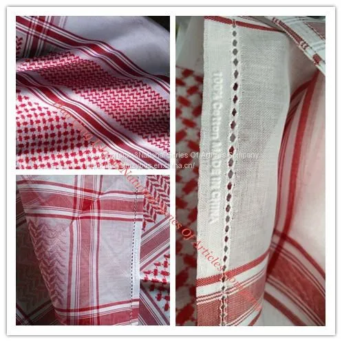 Arabian Mercerized Cotton Scarf / Arab Cotton Scarf / Arab Scarf / Arabian Cotton Scarf / Arabian Shemagh photo-3