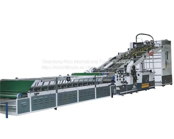 Automatic Back gauge positioning flute laminating machine