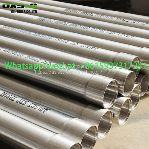 Authentic Stainless Steel AISI304L Water Well Casing Pipe Tube Plein photo-2