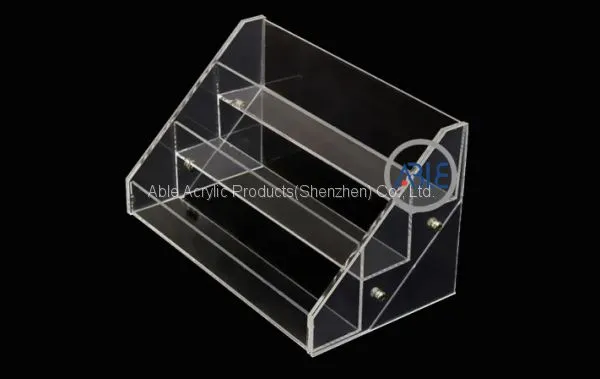 Hign Quality Customized Acrylic Display Stand for Cosmetics Clear Acrylic photo-2