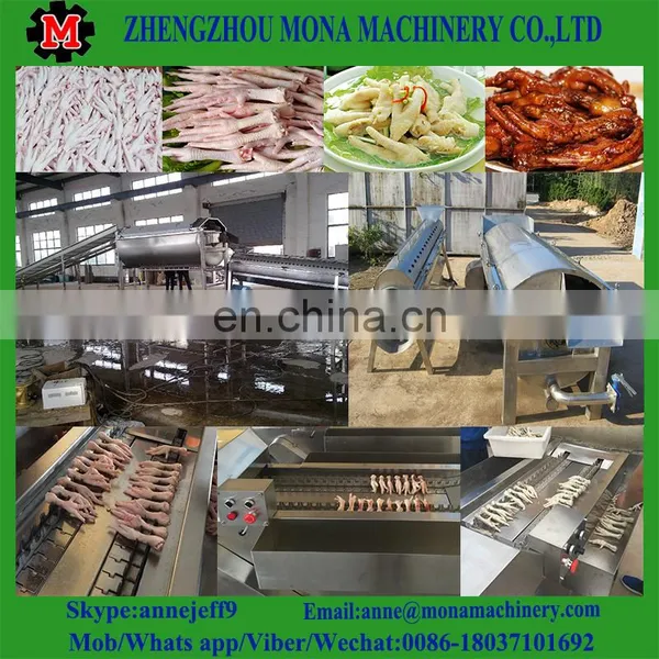 Stainless Steel Chicken Feet Cutter / Chicken Feet Cutter Price / Automatic Chicken Feet Cutting Machine With Working Table photo-6