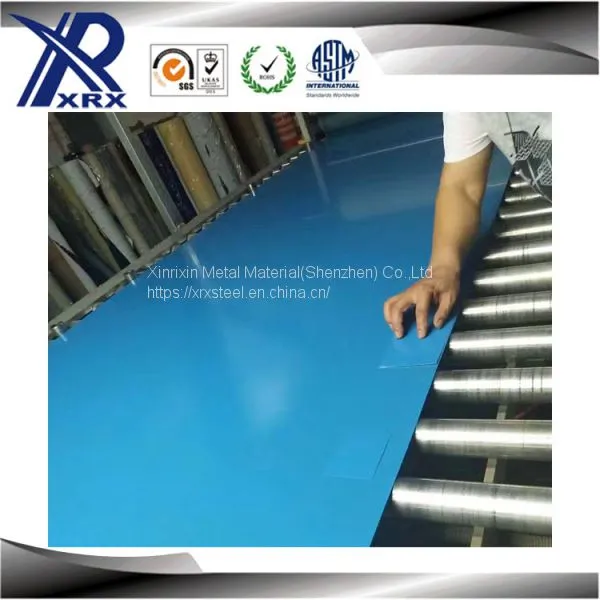 Hairline Finish Pvd Color Coating 304/201 Stainless Steel Metal Sheet 1.0 MM Thick For Decoration photo-3