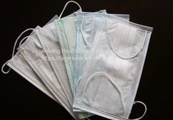 3 Ply Surgical Face Non-woven Disposable Face Mask photo-4